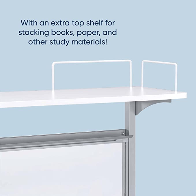 Add-On Multifunctional Mounting White Board Desk Accessories for Shasta Desk Series